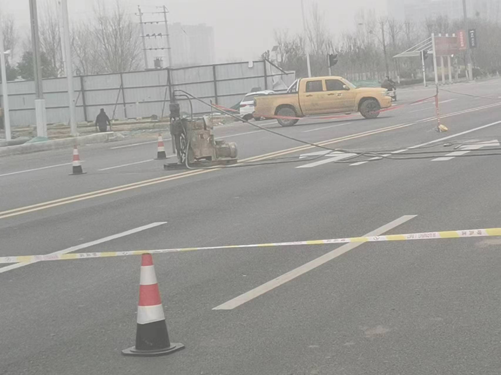 湄潭马路注浆